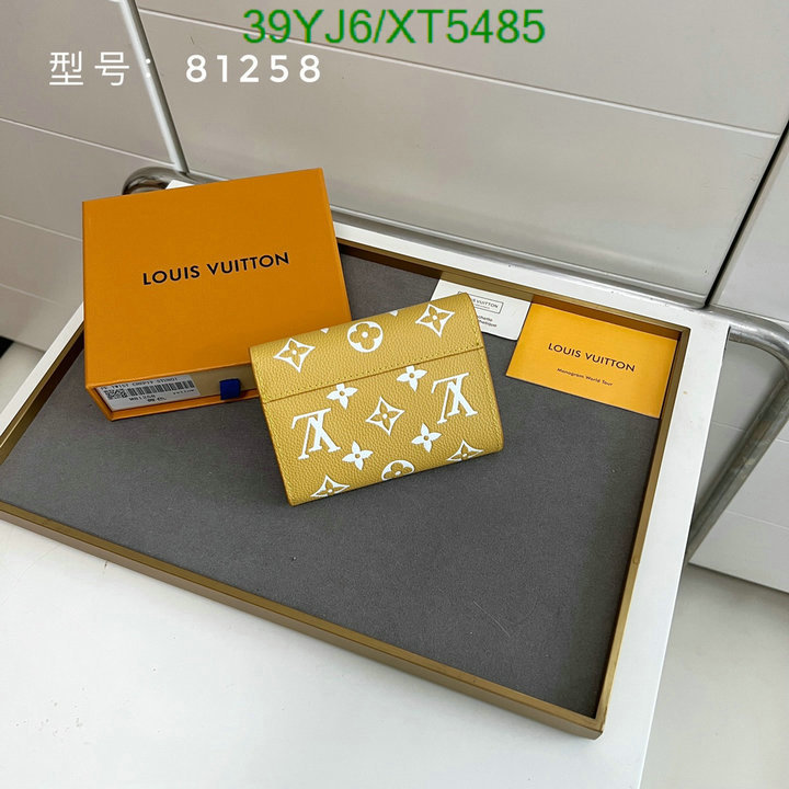 LV-Wallet-4A Quality, Code: XT5485,$: 39USD