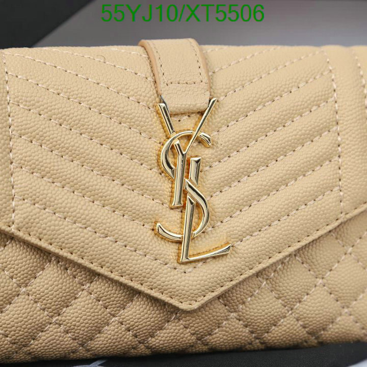 YSL-Wallet-4A Quality, Code: XT5506,$: 55USD