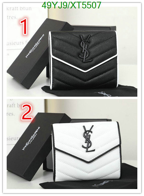 YSL-Wallet-4A Quality, Code: XT5507,$: 49USD