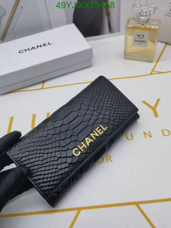 Chanel-Wallet(4A), Code: XT5438,$: 49USD