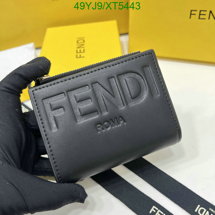 Fendi-Wallet-4A Quality, Code: XT5443,$: 49USD