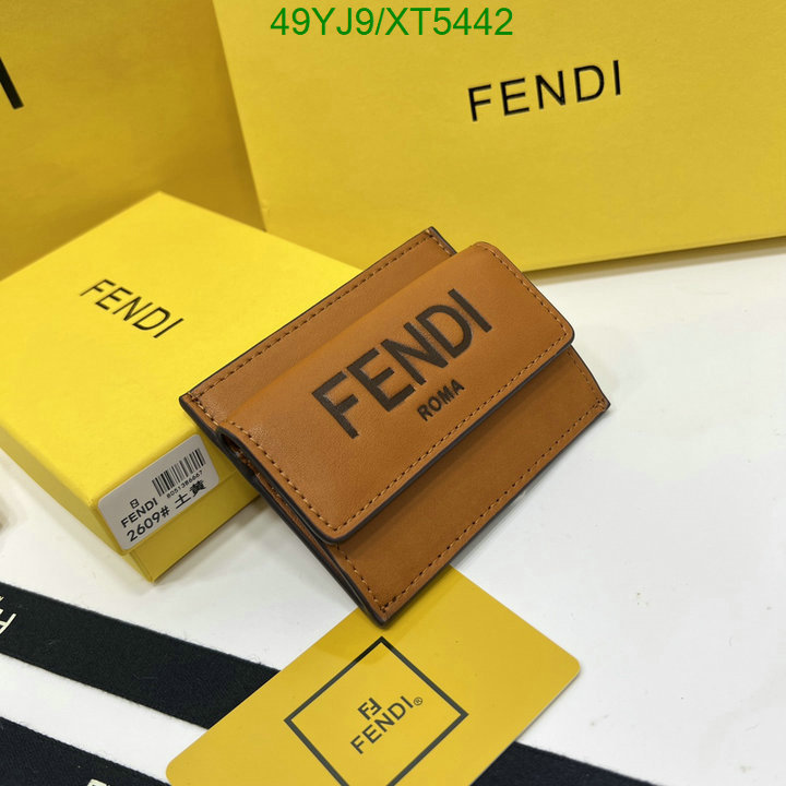 Fendi-Wallet-4A Quality, Code: XT5442,$: 49USD