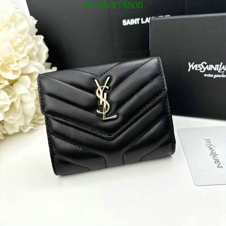 YSL-Wallet-4A Quality, Code: XT5500,$: 49USD