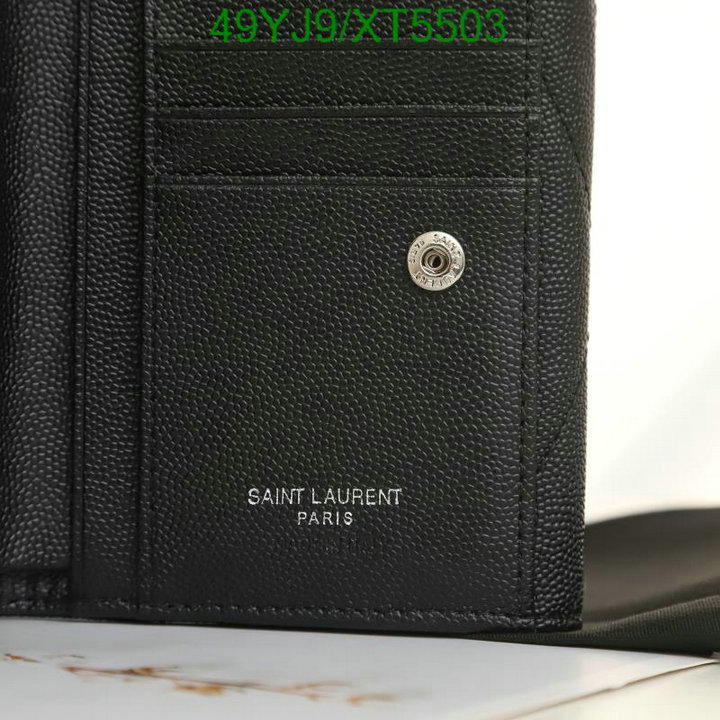 YSL-Wallet-4A Quality, Code: XT5503,$: 49USD