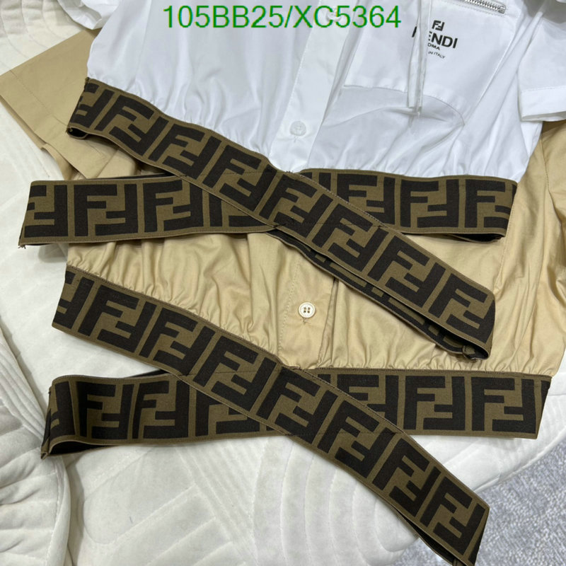 Fendi-Clothing, Code: XC5364,$: 105USD