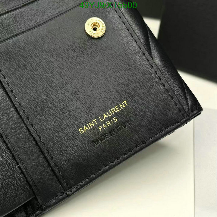 YSL-Wallet-4A Quality, Code: XT5500,$: 49USD