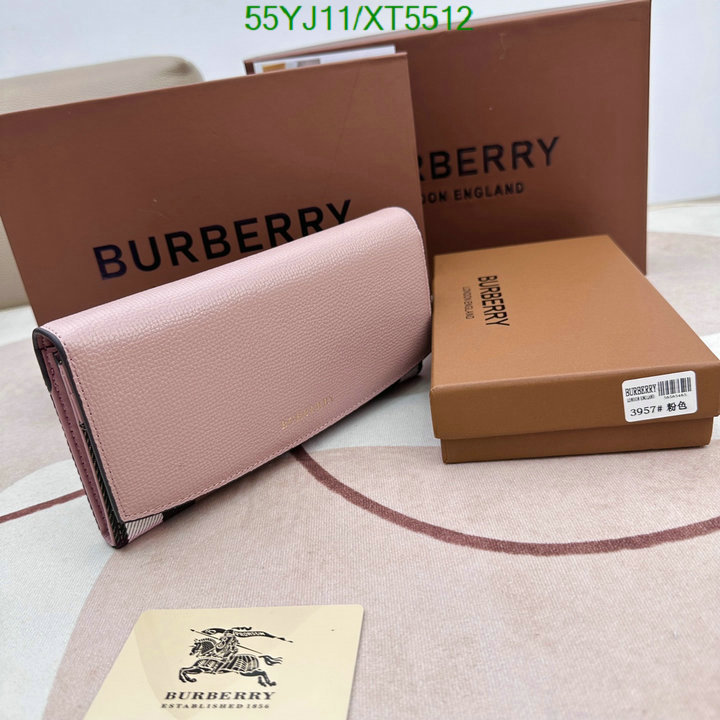 Burberry-Wallet-4A Quality, Code: XT5512,$: 55USD