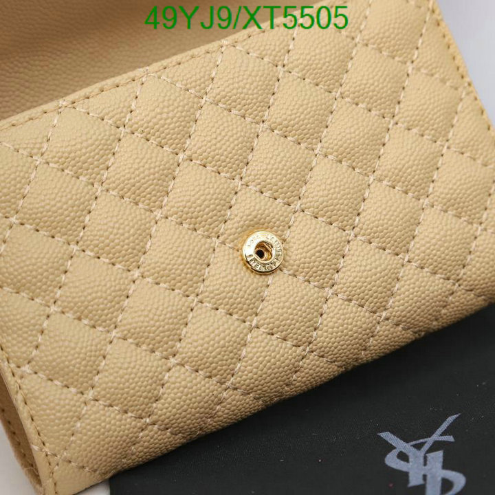 YSL-Wallet-4A Quality, Code: XT5505,$: 49USD