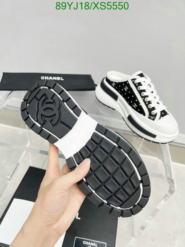 Chanel-Women Shoes, Code: XS5550,$: 89USD