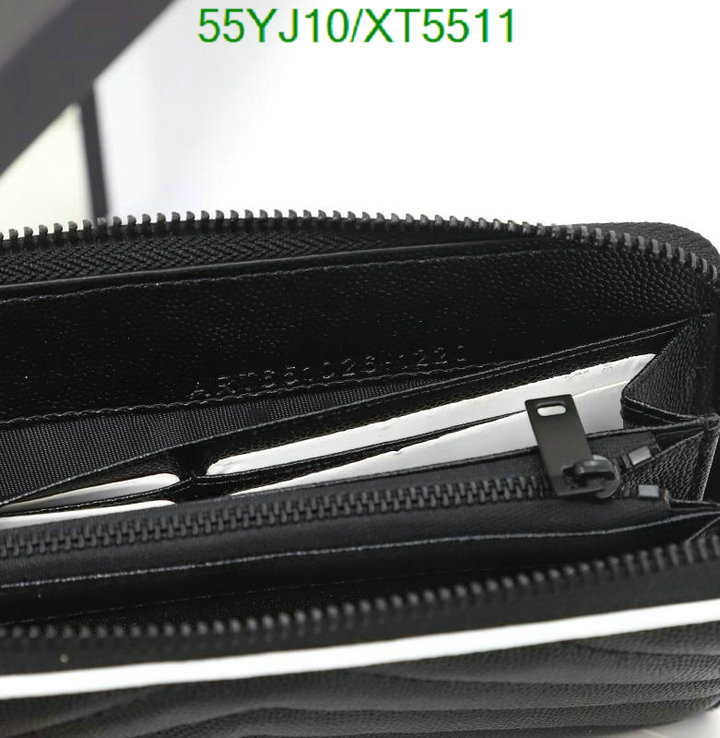 YSL-Wallet-4A Quality, Code: XT5511,$: 55USD