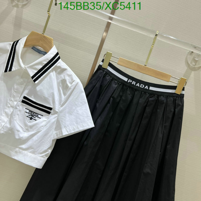 Prada-Clothing, Code: XC5411,$: 145USD