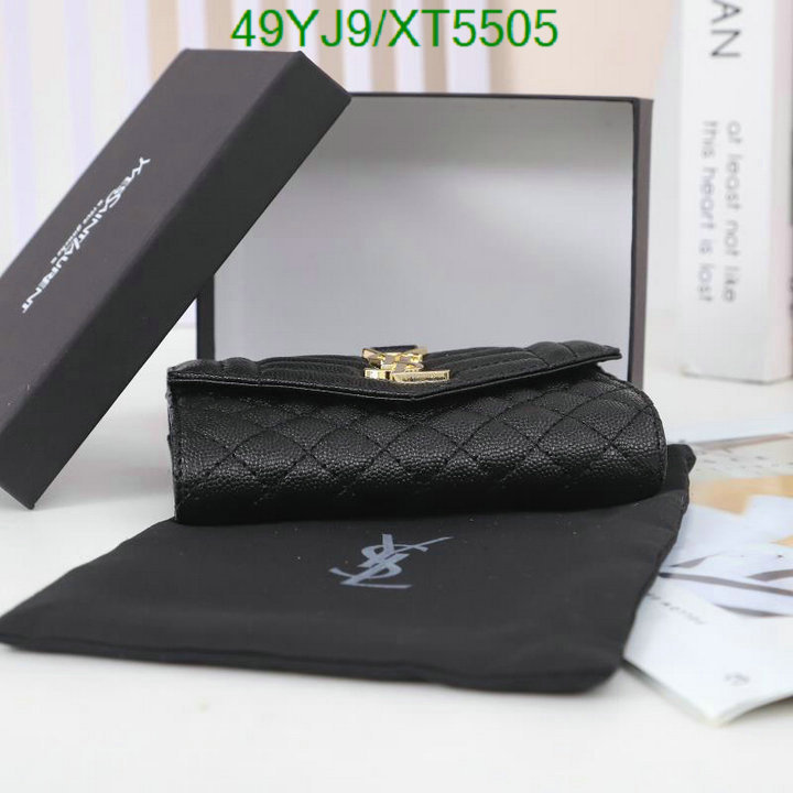 YSL-Wallet-4A Quality, Code: XT5505,$: 49USD