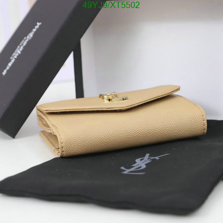 YSL-Wallet-4A Quality, Code: XT5502,$: 49USD