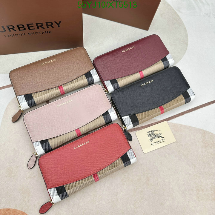 Burberry-Wallet-4A Quality, Code: XT5513,$: 55USD