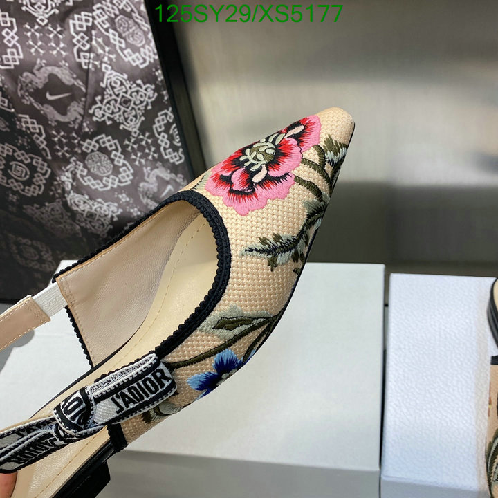 Dior-Women Shoes, Code: XS5177,$: 125USD