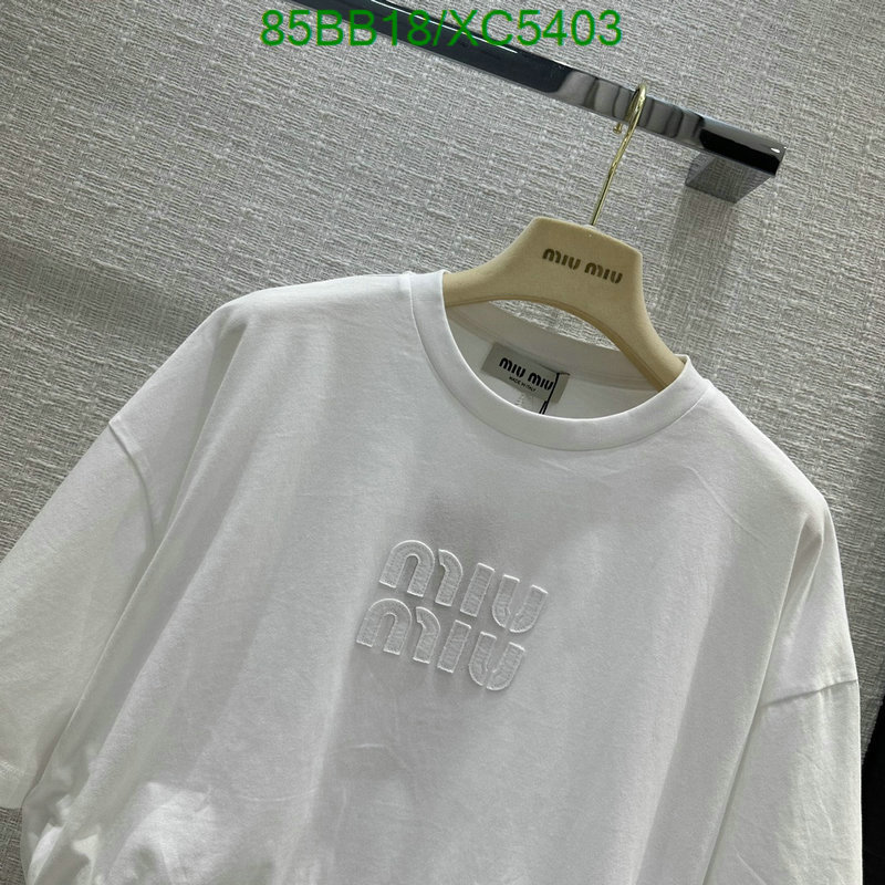 MIUMIU-Clothing, Code: XC5403,$: 85USD