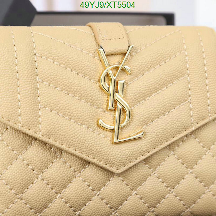 YSL-Wallet-4A Quality, Code: XT5504,$: 49USD