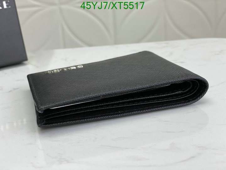 Prada-Wallet-4A Quality, Code: XT5517,$: 45USD