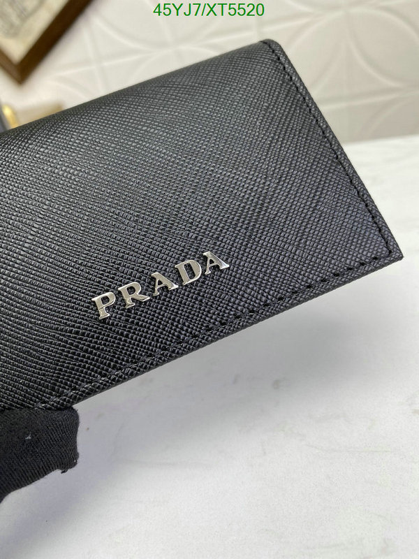 Prada-Wallet-4A Quality, Code: XT5520,$: 45USD