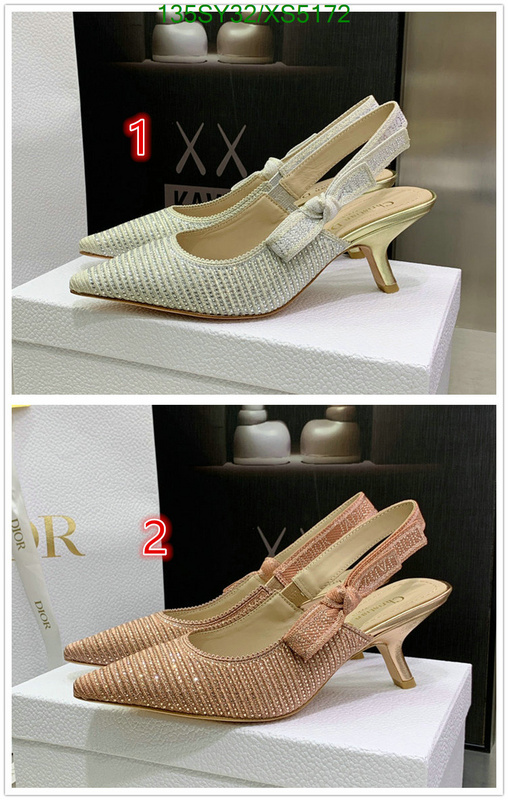 Dior-Women Shoes, Code: XS5172,$: 135USD