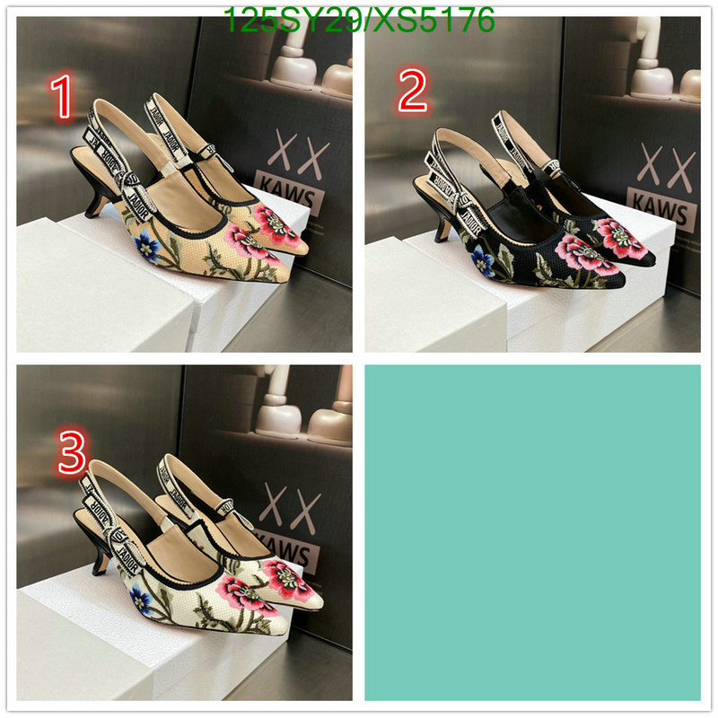 Dior-Women Shoes, Code: XS5176,$: 125USD