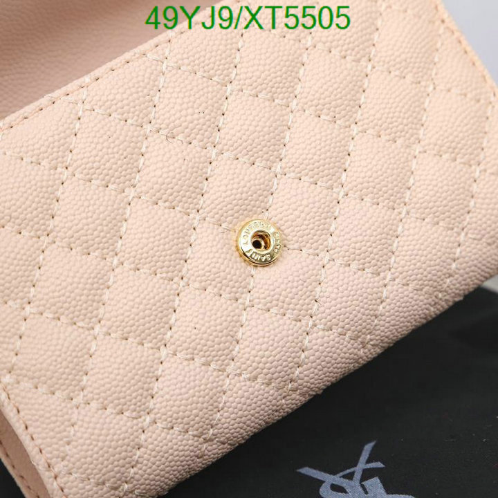 YSL-Wallet-4A Quality, Code: XT5505,$: 49USD