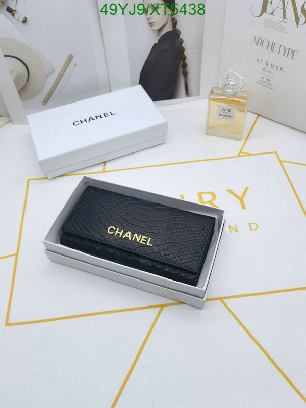 Chanel-Wallet(4A), Code: XT5438,$: 49USD