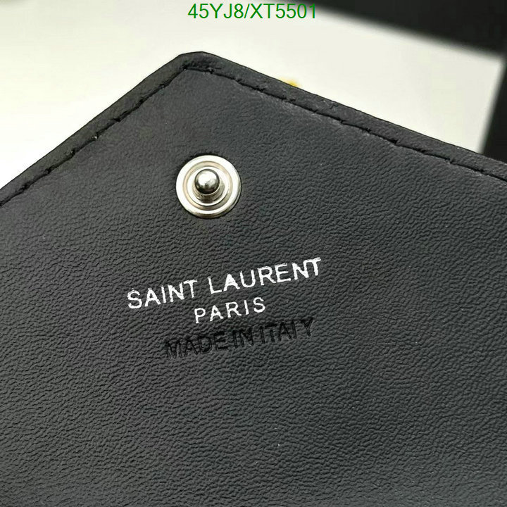 YSL-Wallet-4A Quality, Code: XT5501,$: 45USD