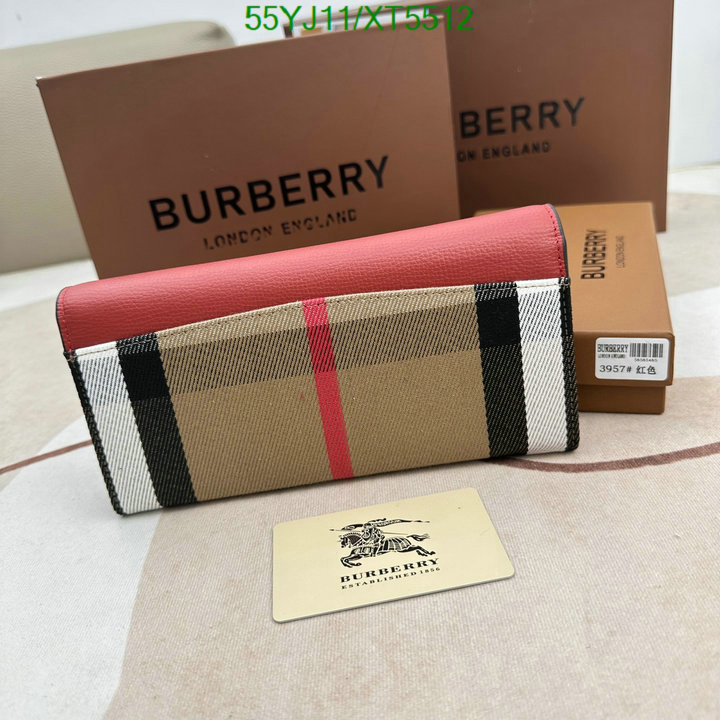 Burberry-Wallet-4A Quality, Code: XT5512,$: 55USD