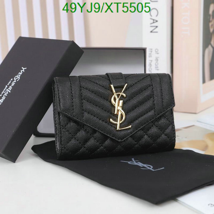 YSL-Wallet-4A Quality, Code: XT5505,$: 49USD