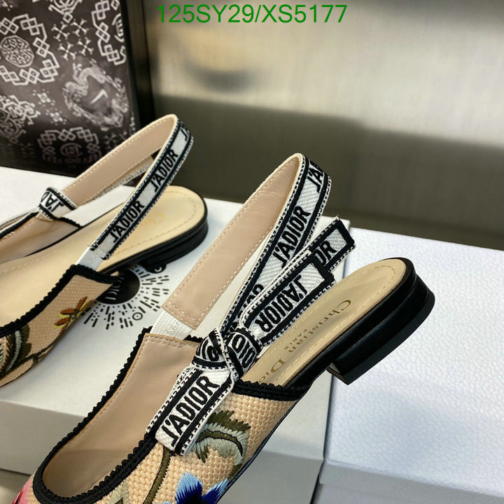 Dior-Women Shoes, Code: XS5177,$: 125USD