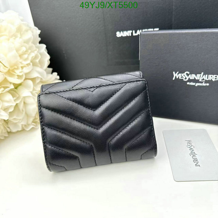 YSL-Wallet-4A Quality, Code: XT5500,$: 49USD