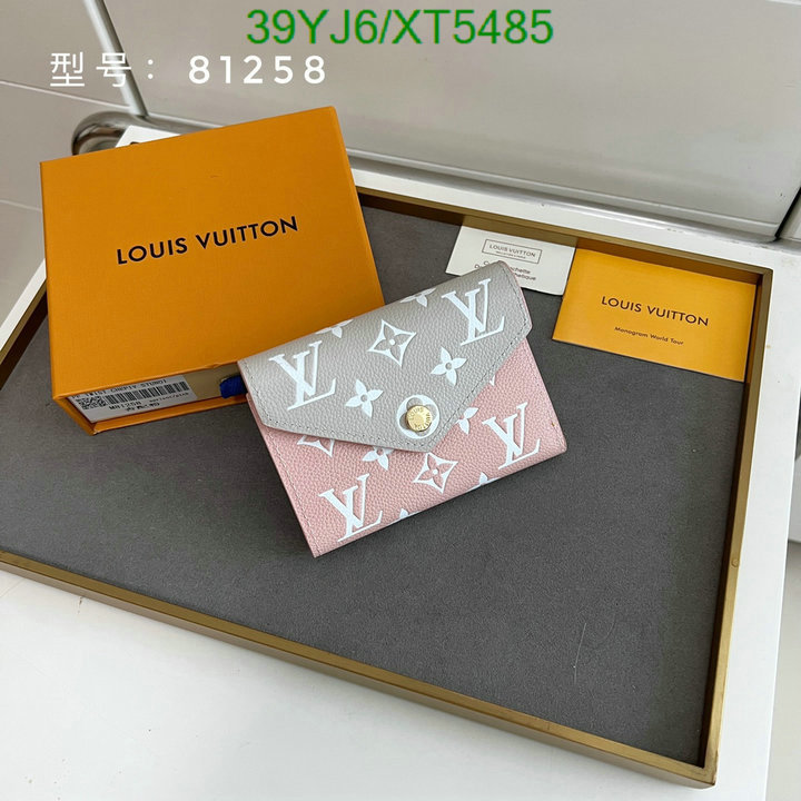 LV-Wallet-4A Quality, Code: XT5485,$: 39USD