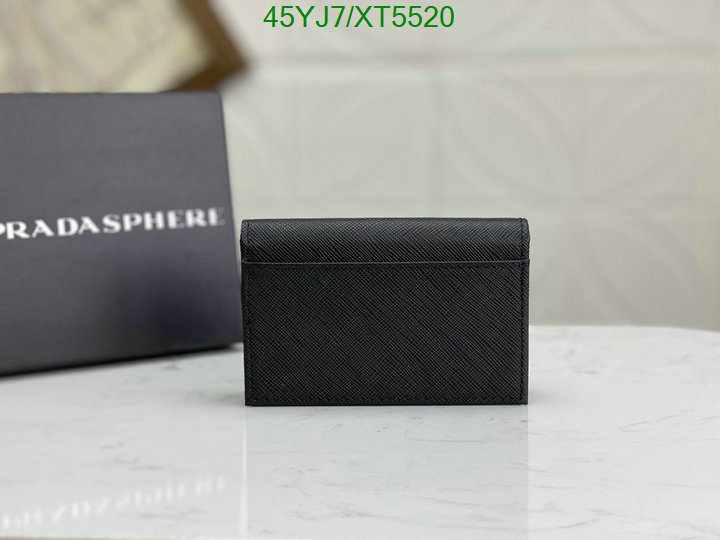 Prada-Wallet-4A Quality, Code: XT5520,$: 45USD