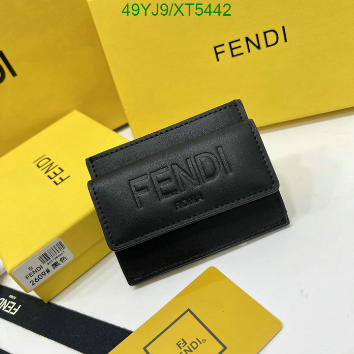 Fendi-Wallet-4A Quality, Code: XT5442,$: 49USD