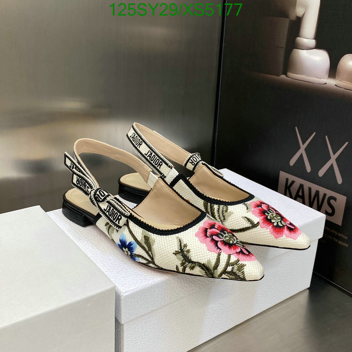 Dior-Women Shoes, Code: XS5177,$: 125USD