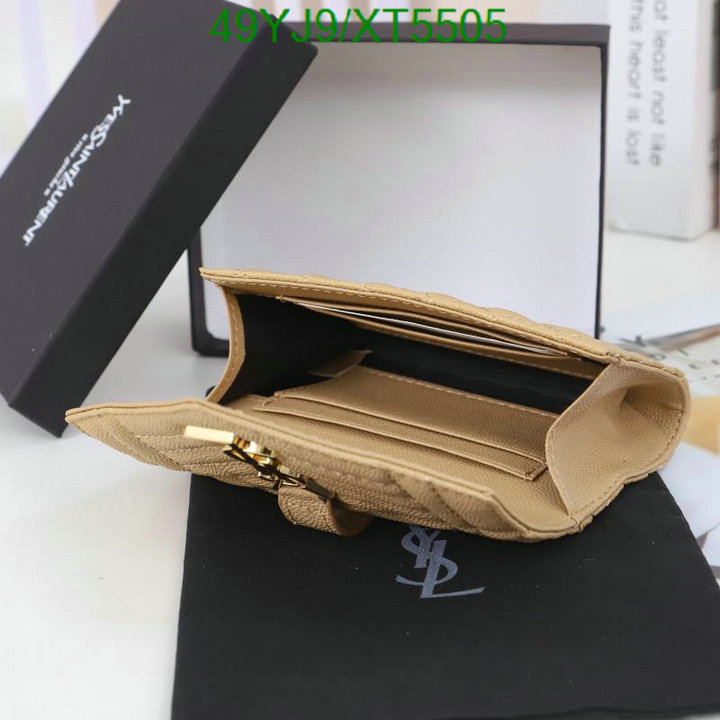 YSL-Wallet-4A Quality, Code: XT5505,$: 49USD