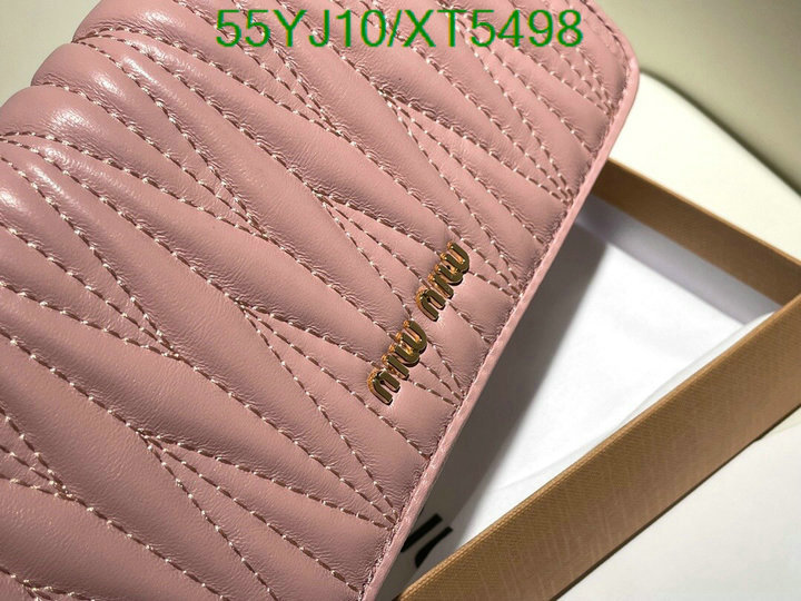 Miu Miu-Wallet-4A Quality, Code: XT5498,$: 55USD