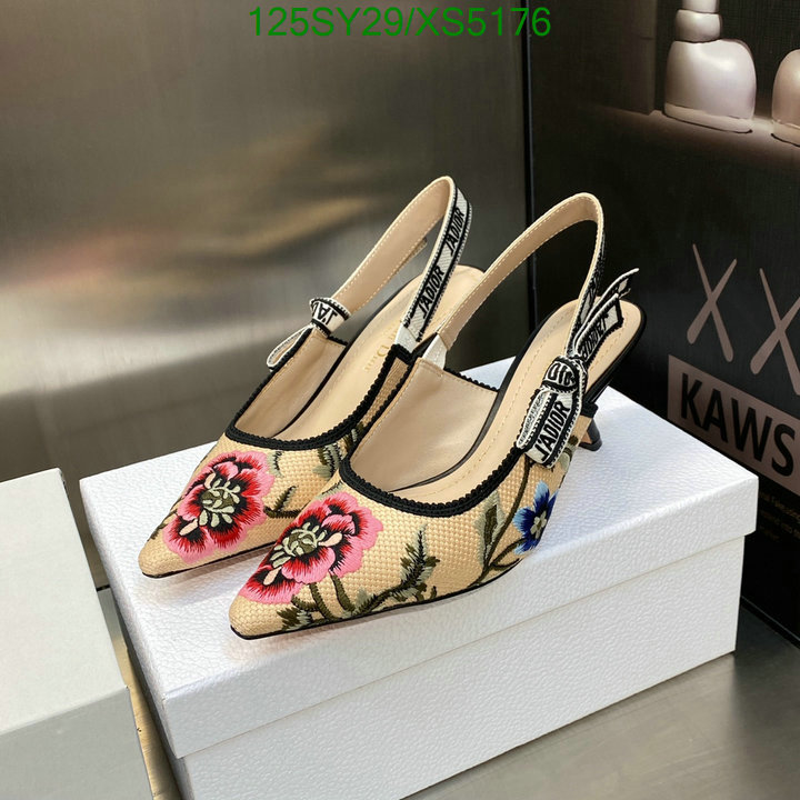 Dior-Women Shoes, Code: XS5176,$: 125USD