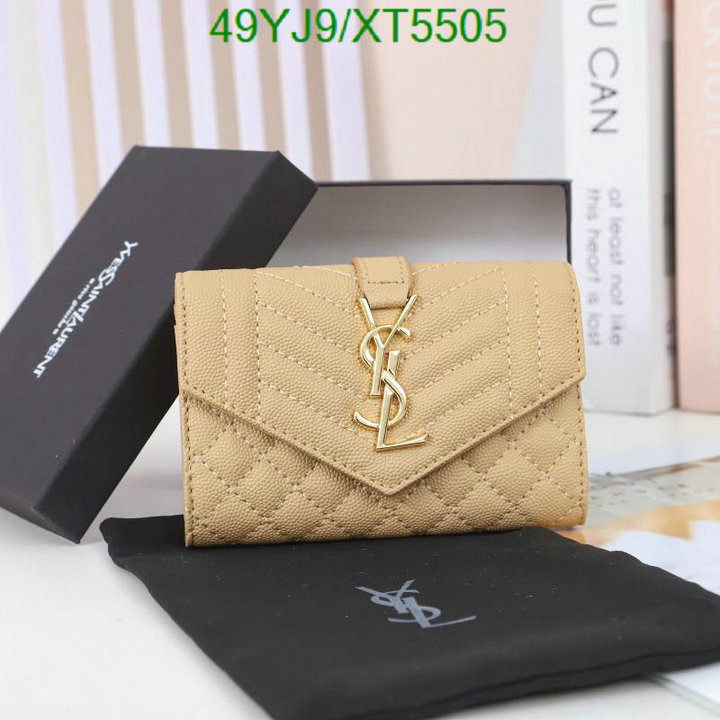 YSL-Wallet-4A Quality, Code: XT5505,$: 49USD