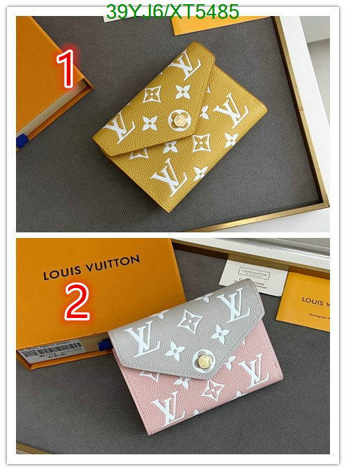 LV-Wallet-4A Quality, Code: XT5485,$: 39USD