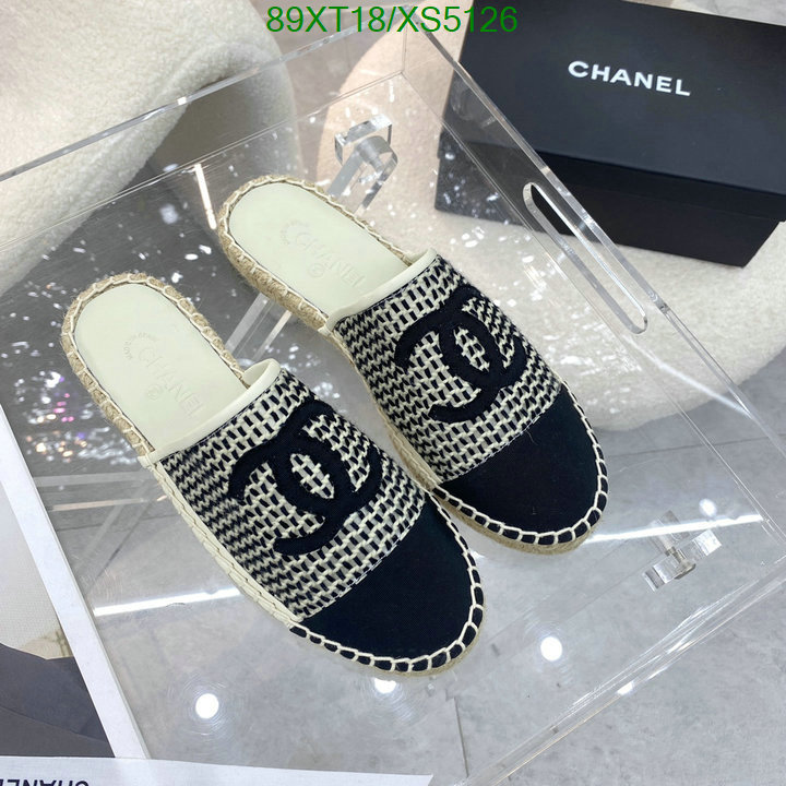 Chanel-Women Shoes, Code: XS5126,$: 89USD