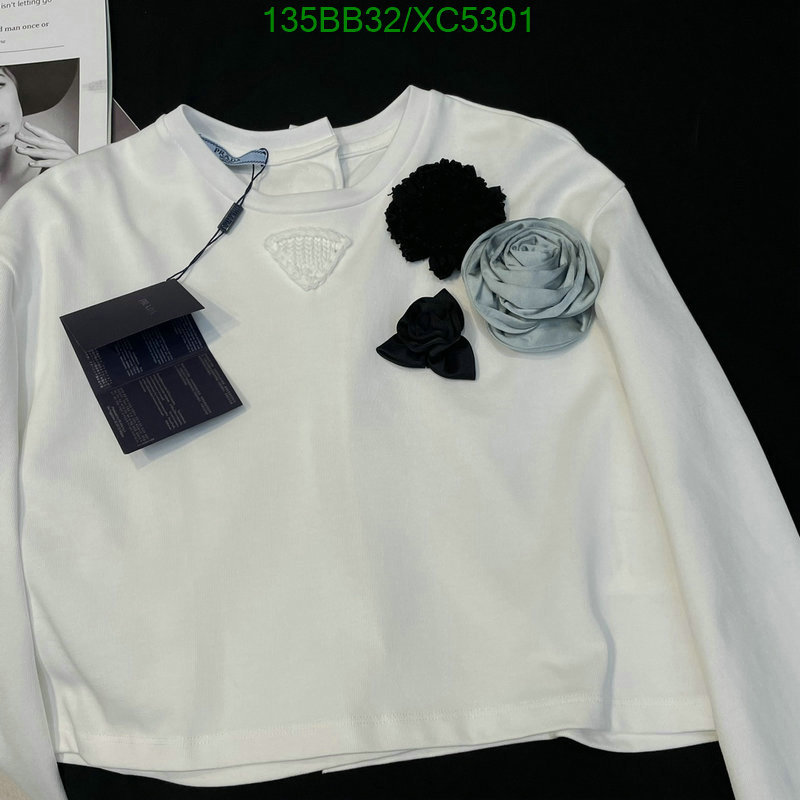 Prada-Clothing, Code: XC5301,$: 135USD