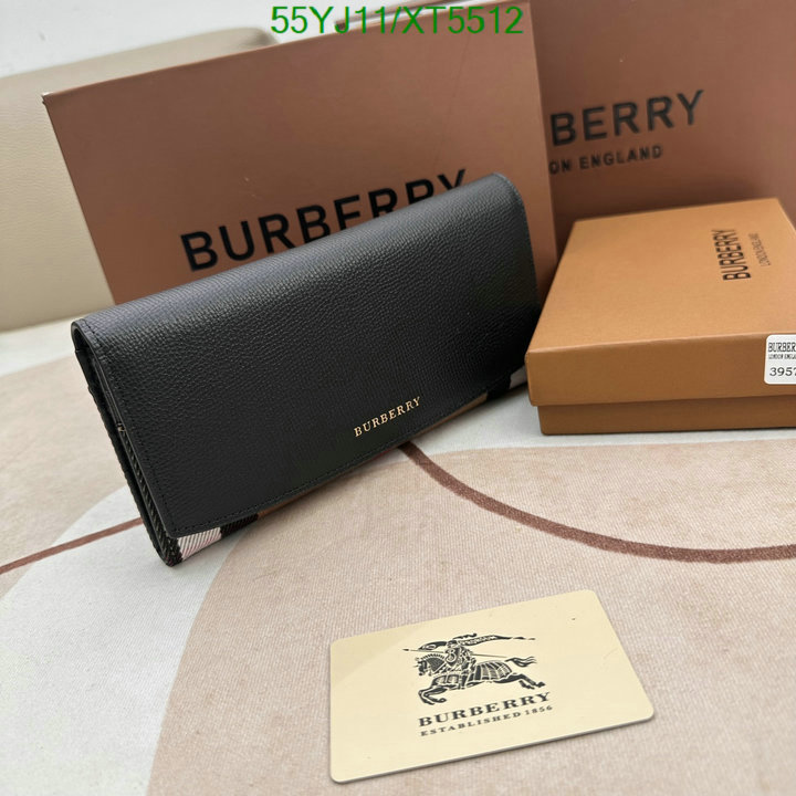 Burberry-Wallet-4A Quality, Code: XT5512,$: 55USD