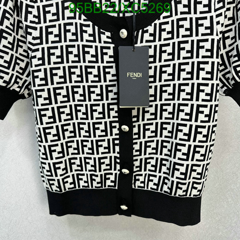 Fendi-Clothing, Code: XC5269,$: 95USD