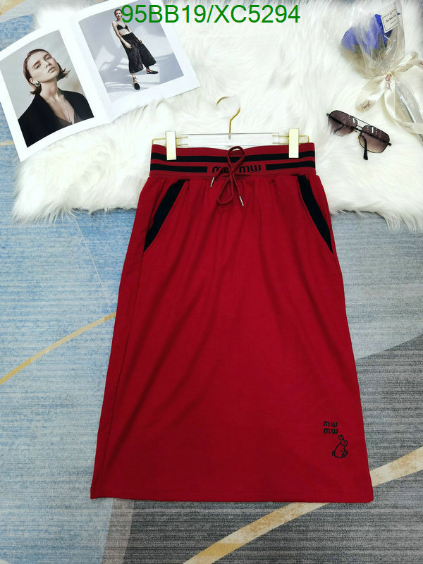 MIUMIU-Clothing, Code: XC5294,$: 95USD