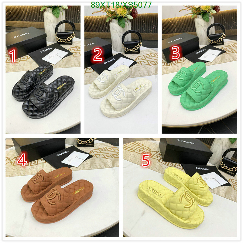 Chanel-Women Shoes, Code: XS5077,$: 89USD