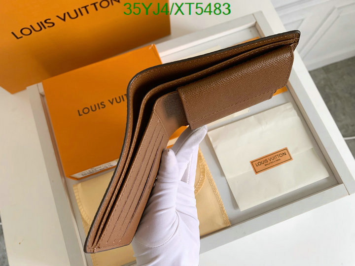 LV-Wallet-4A Quality, Code: XT5483,$: 35USD