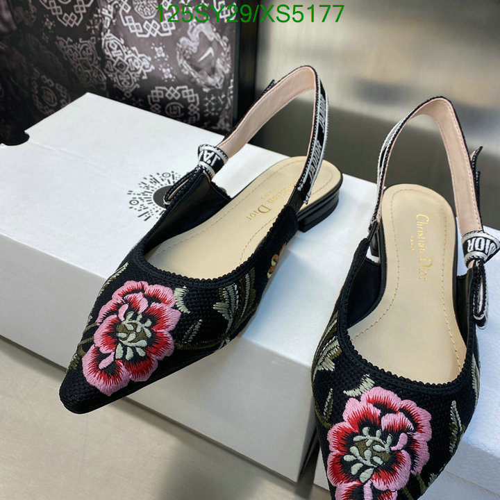 Dior-Women Shoes, Code: XS5177,$: 125USD