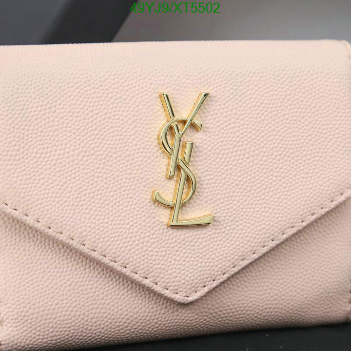 YSL-Wallet-4A Quality, Code: XT5502,$: 49USD